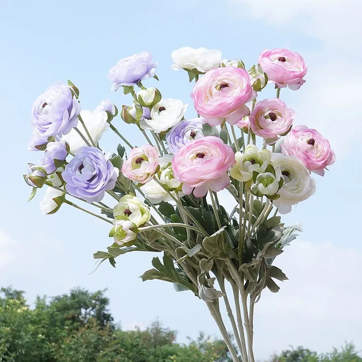 Kira 26 Inch Artificial Ranunculus Flower