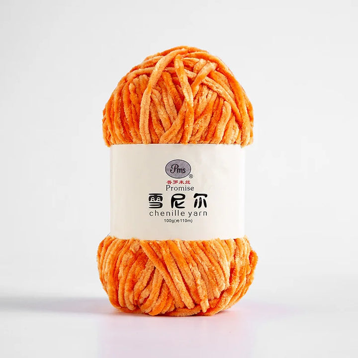 100g 6mm Chenille Yarn