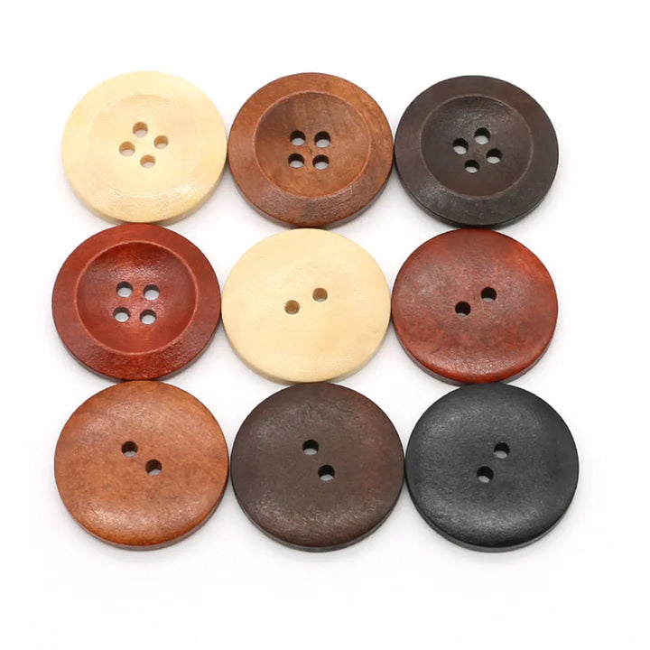 10 PC / Drake Wood Buttons