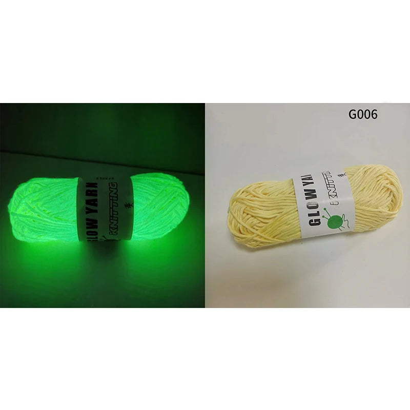 50g Night Glow In The Dark Yarn