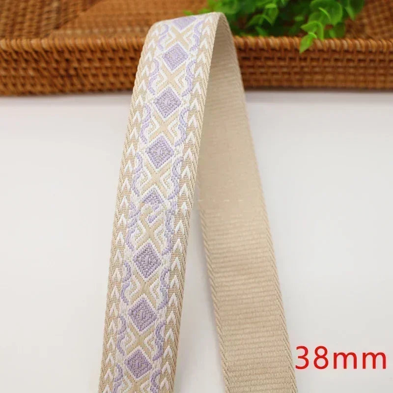 Jacquard Webbing Bag Strap Sewing Ribbon