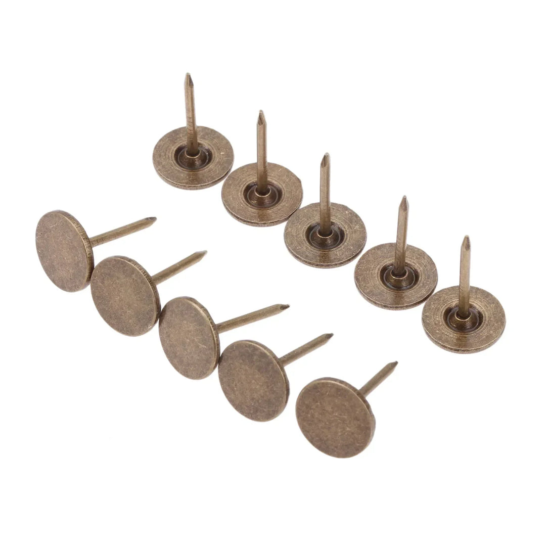 100pc Iron 11*17mm Antique Bronze Upholstery Nails