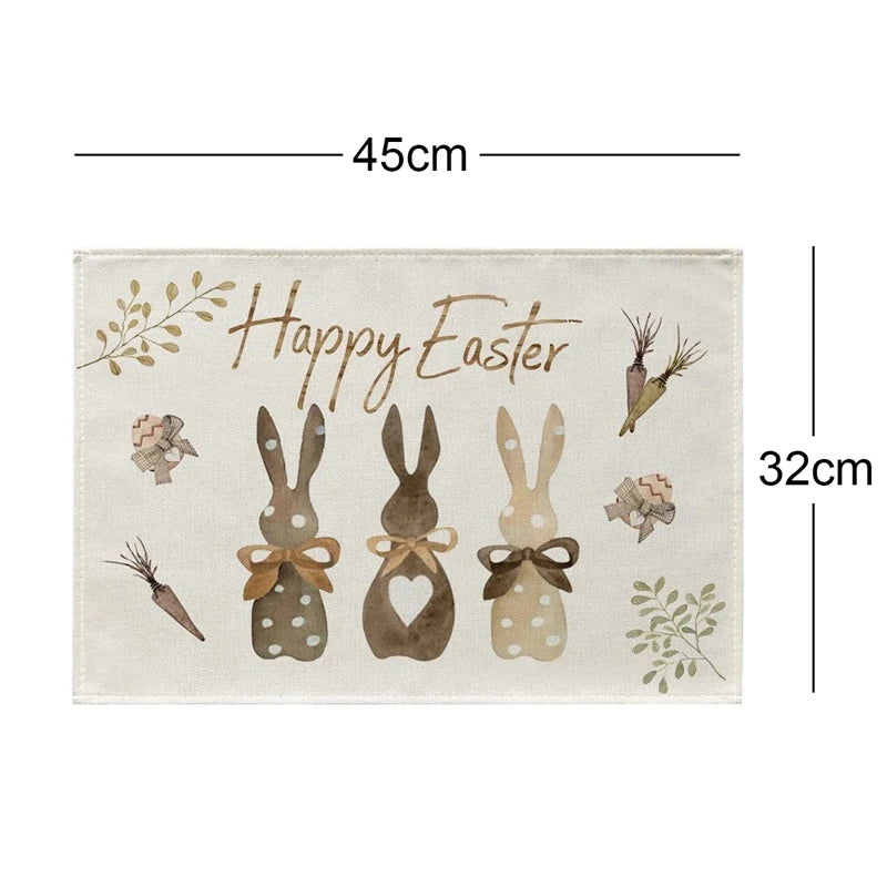 Easter Large Rabbit Table Runner