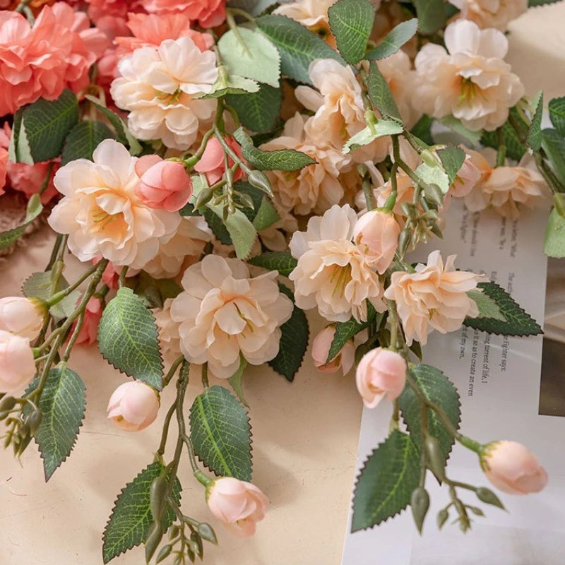 Estelle 28 inch Camellia Artificial Silk Flower