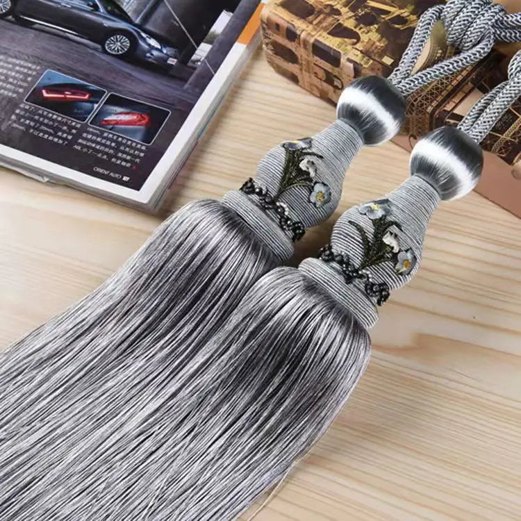 2 PC Curtain Tassel Tiebacks