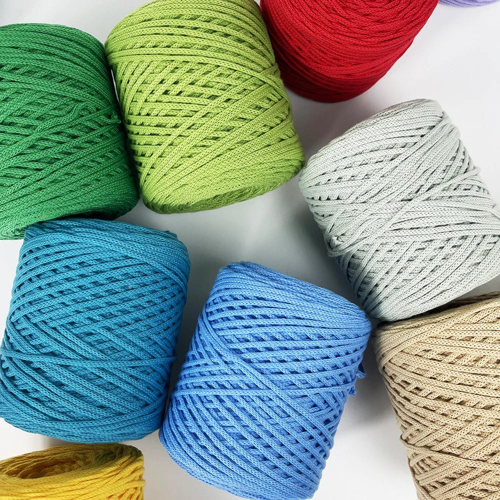 2mm 200g Hollow Knitted Crochet Yarn