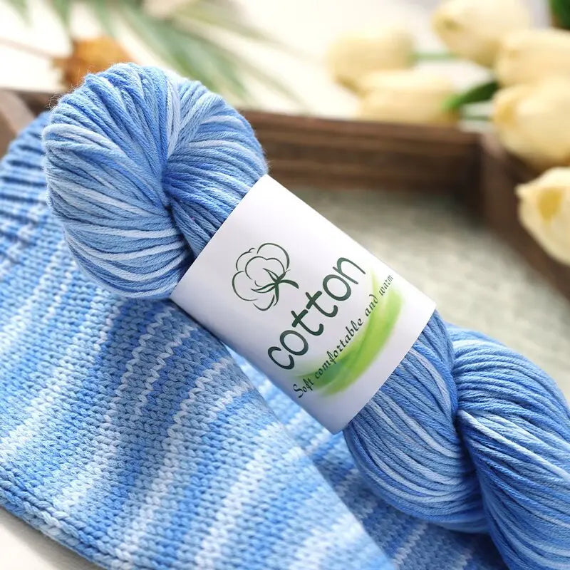 50g 100% Cotton Dyed Yarn