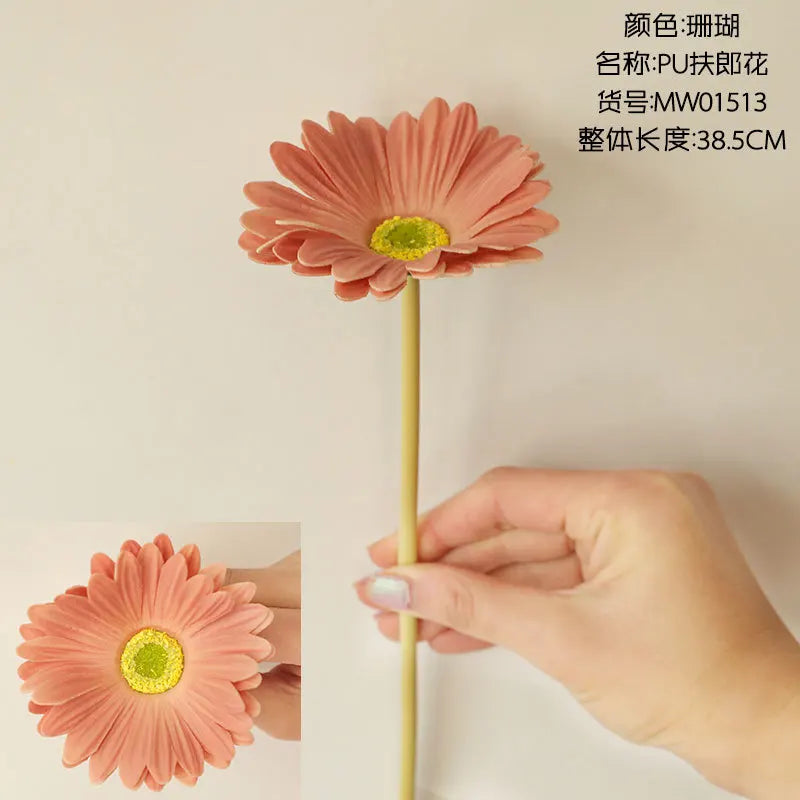 14" Fake Gerbera Artificial Flowers
