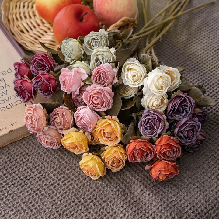 Breeze 43cm 6 Head Bubble Rose Artificial Flower