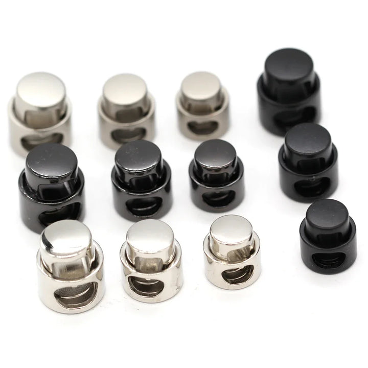 Fason 5Pcs 12mm Alloy Ball Spring Cord Lock Stopper
