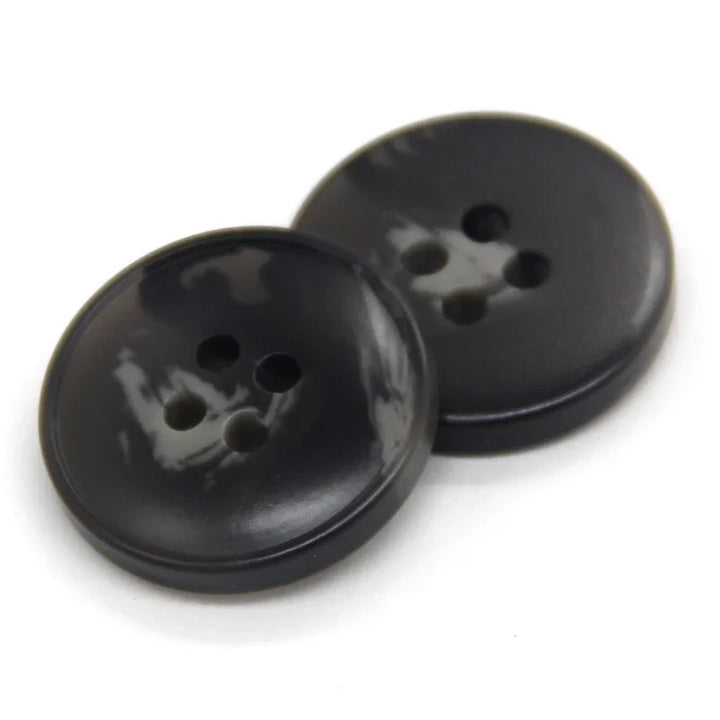 Manein 15/20mm Retro Men Suit Horn Resin Button - 20 PC