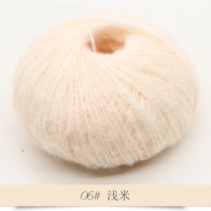 25g 1Pc Mohair Yarn for Hand Knitting
