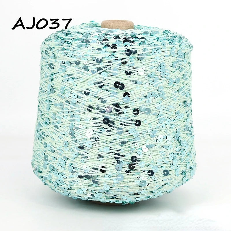 50g Metallic Sequin Yarn Sparkle Glitter