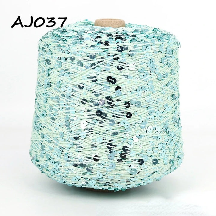50g Metallic Sequin Yarn Sparkle Glitter