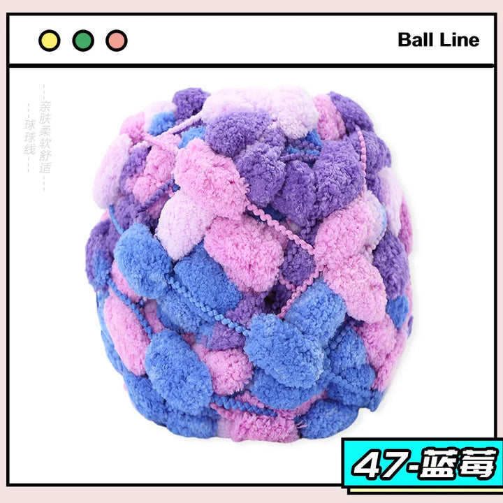 100g Colorful Thick Ball Yarn