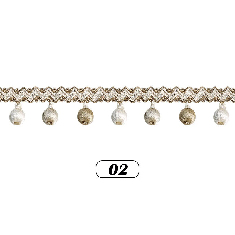 Tastle Ball Tassel Fringe Trim