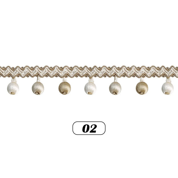 Tastle Ball Tassel Fringe Trim