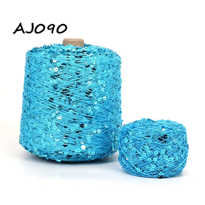 50g Metallic Sequin Yarn Sparkle Glitter