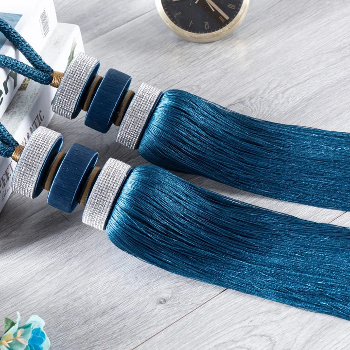2 PC Virellea Curtain Tassel Tiebacks