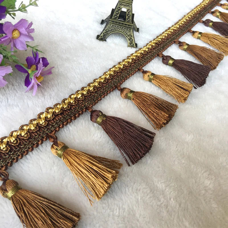 3 YARDS / Marconi Beaded Tassel Fringe Trim