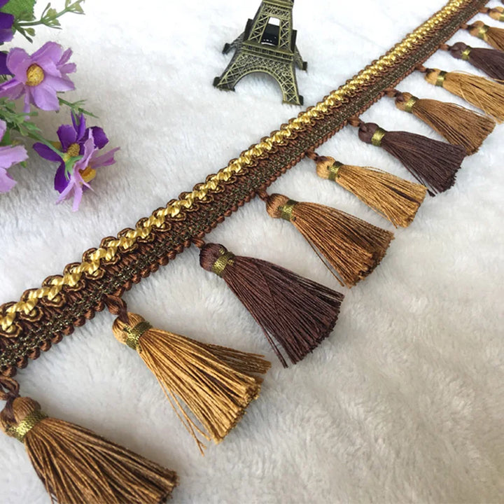 3 YARDS / Marconi Beaded Tassel Fringe Trim
