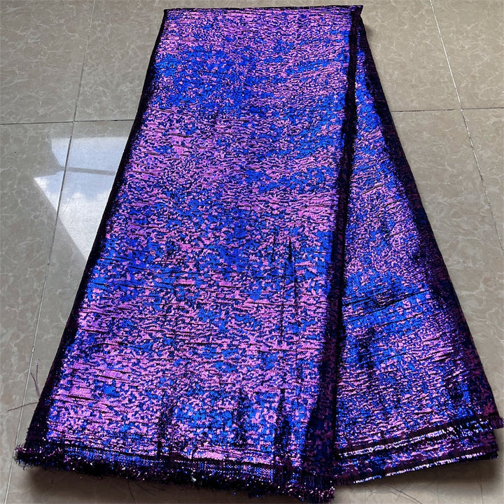 5 YARDS / 11 COLORS / Abstract Iridescent Textured Jacquard Brocade Woven Fashion Jacket Dress Fabric