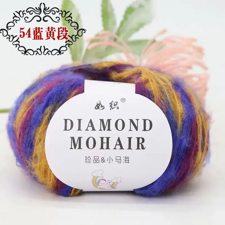 25g Mohair Wool Blended Yarn