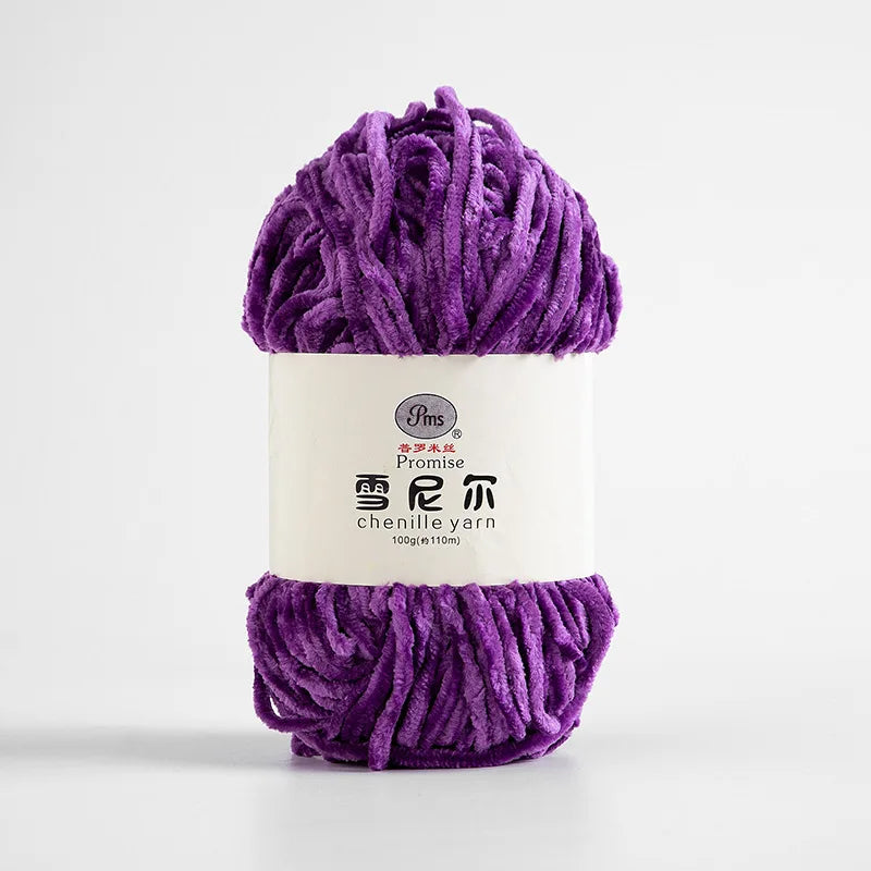 100g 6mm Chenille Yarn