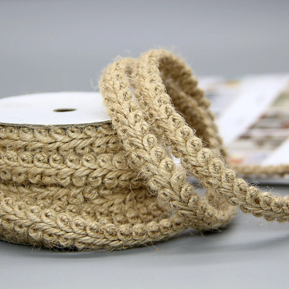 2 Meter / Natural Jute Crafts Rope String Ribbon