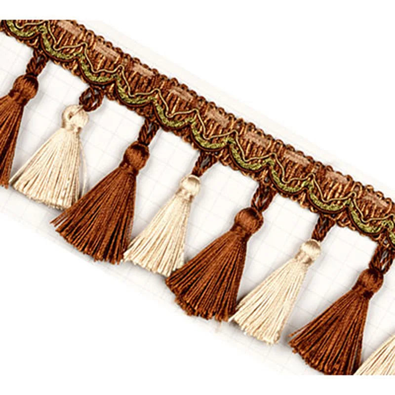 Intonio Beaded Tassel Fringe Trim