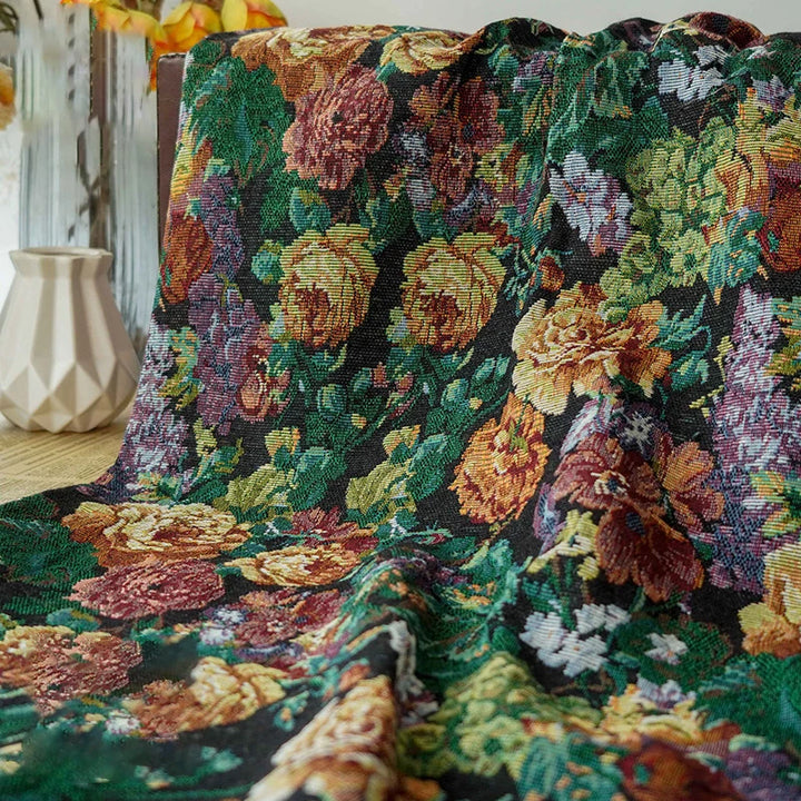 Rosoi Pastoral Oil Painting Style Yarn Dyed Jacquard Fabric