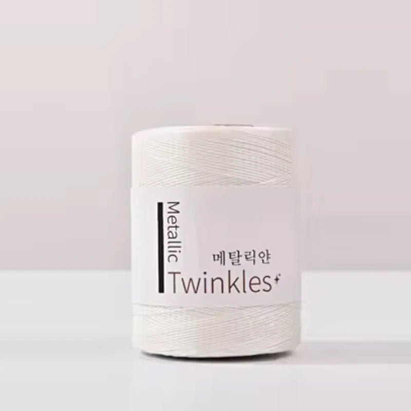 200g Ball Metallic Yarn Glitter Yarn