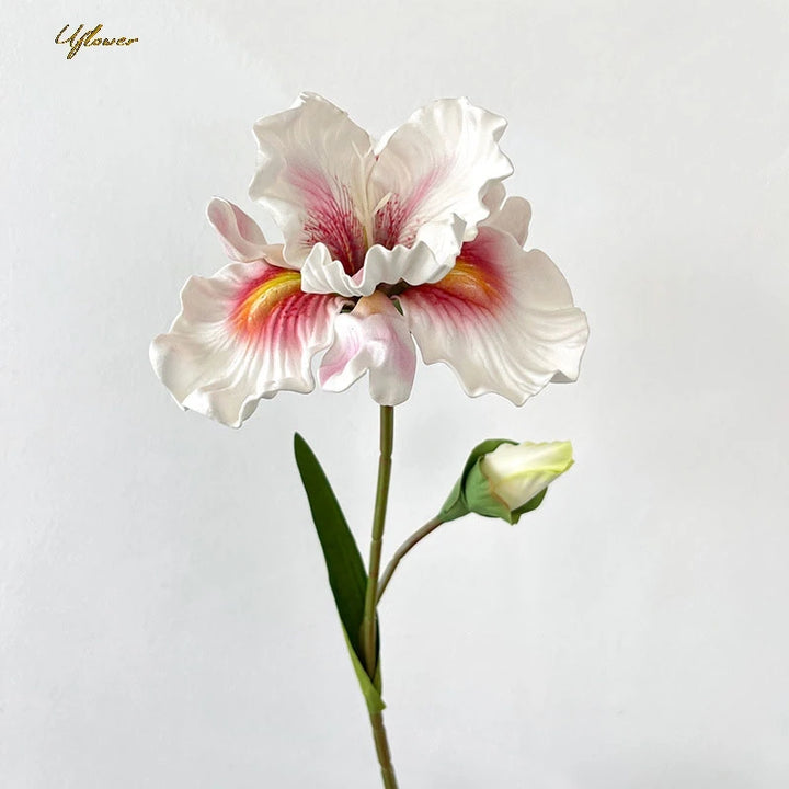 17" Faux Iris Flower Bundle