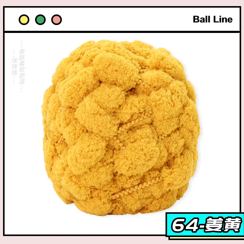 100g Colorful Thick Ball Yarn