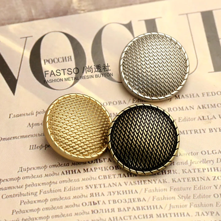 6 PC / Faio Metal Buttons