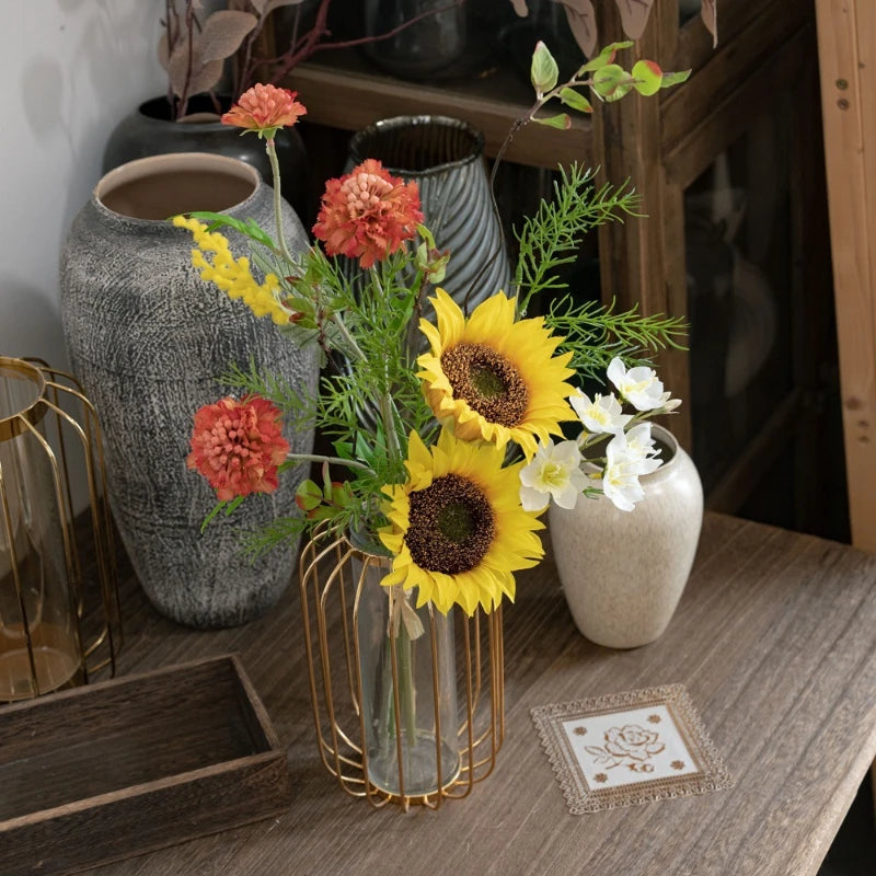 Kalla 23 inch Artificial Sunflower Bouquet