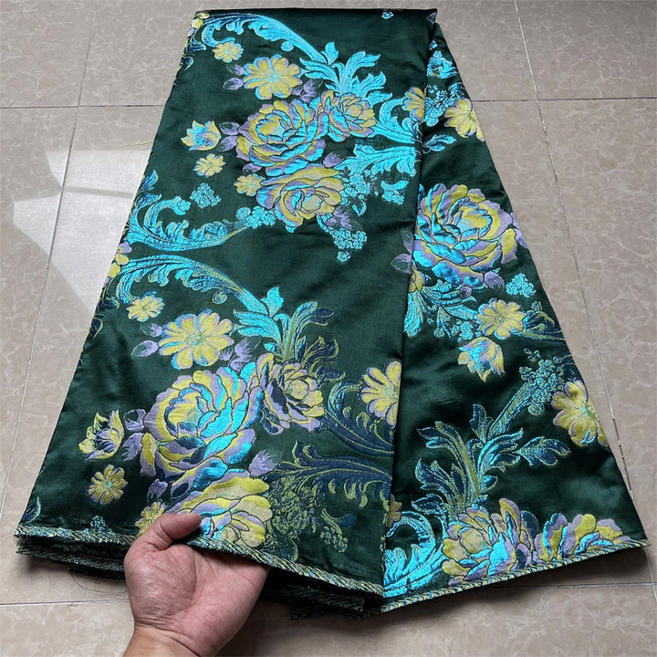 5 YARDS / 5 COLORS / Tenta Traditional Damask Viscose Jacquard Woven Fabric for Dresses, Jackets, Suits, Shirts, Skirts Lining