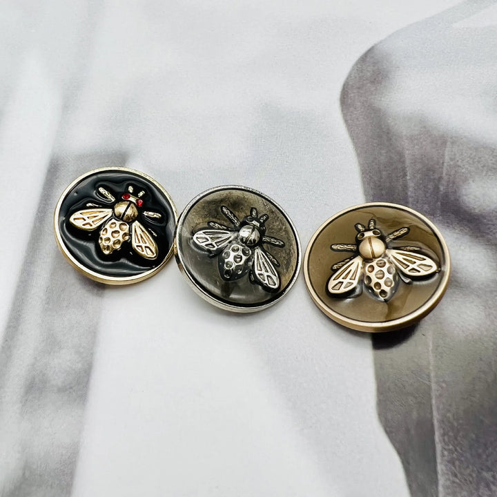 6 PC / Andres Metal Buttons