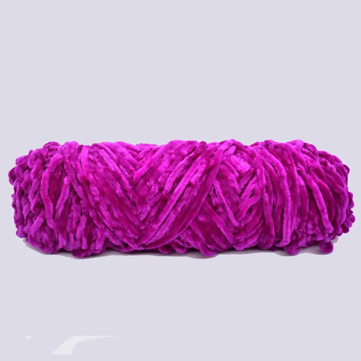 5PC/ Chenille Crochet Yarn