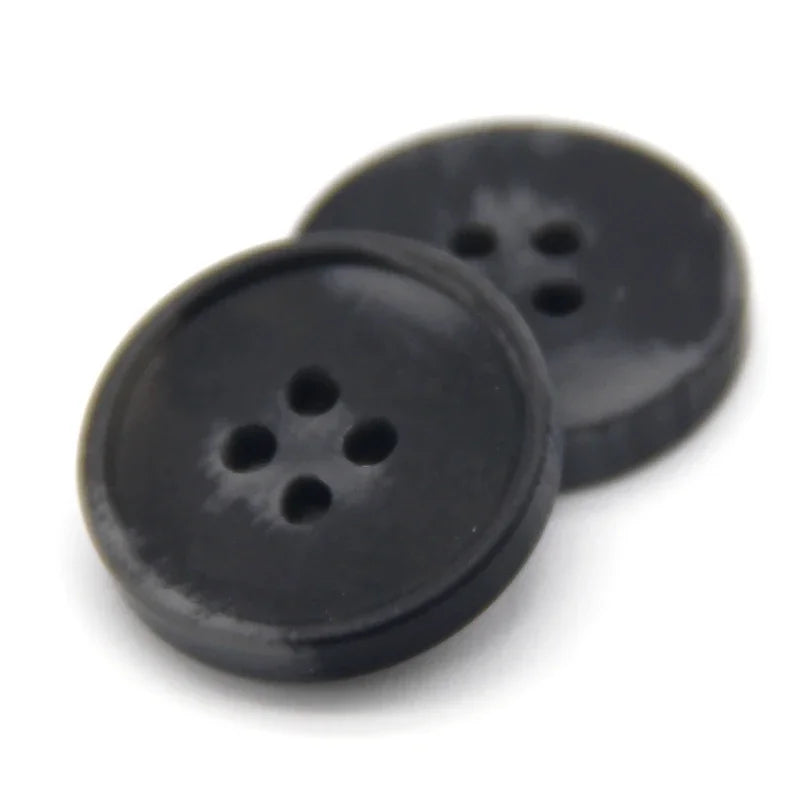 Franks 25mm 30mm Resin Horn Button - 10 PC