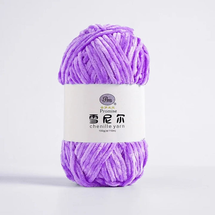 100g 6mm Chenille Yarn