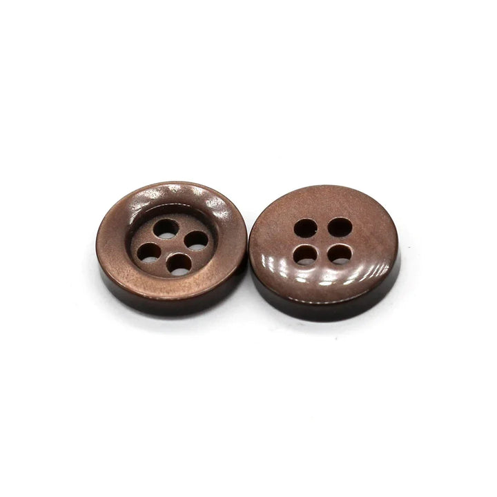 Nokoe 9/10/11mm Classic Resin Button - 30 PC