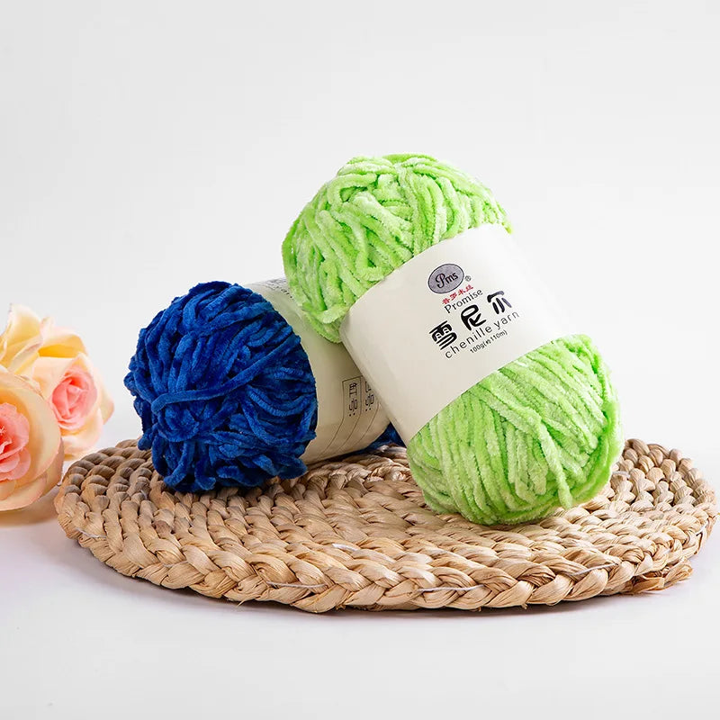 100g 6mm Chenille Yarn