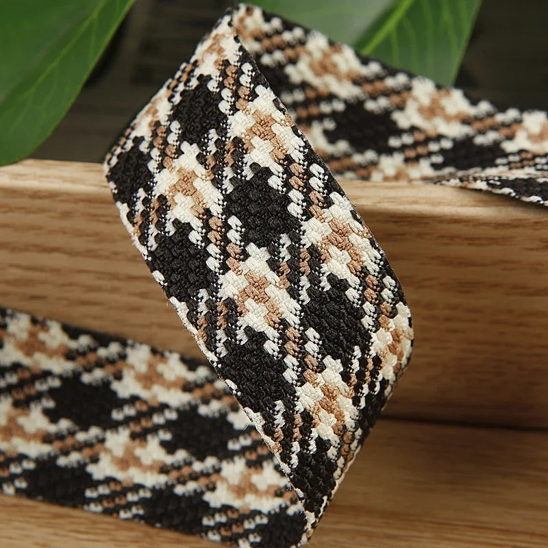 5 Yards / Retro Classic Jacquard Ribbon