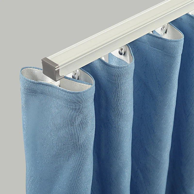 Wave Drapery 10 Meter / Ripplefold S-Fold Wave Curtain Heading Tape – Classic Modern ...