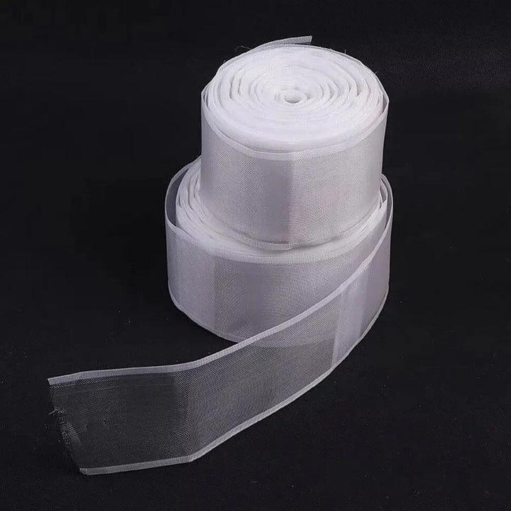 3 Meter / Clear Nylon Curtain Heading Buckram Tape