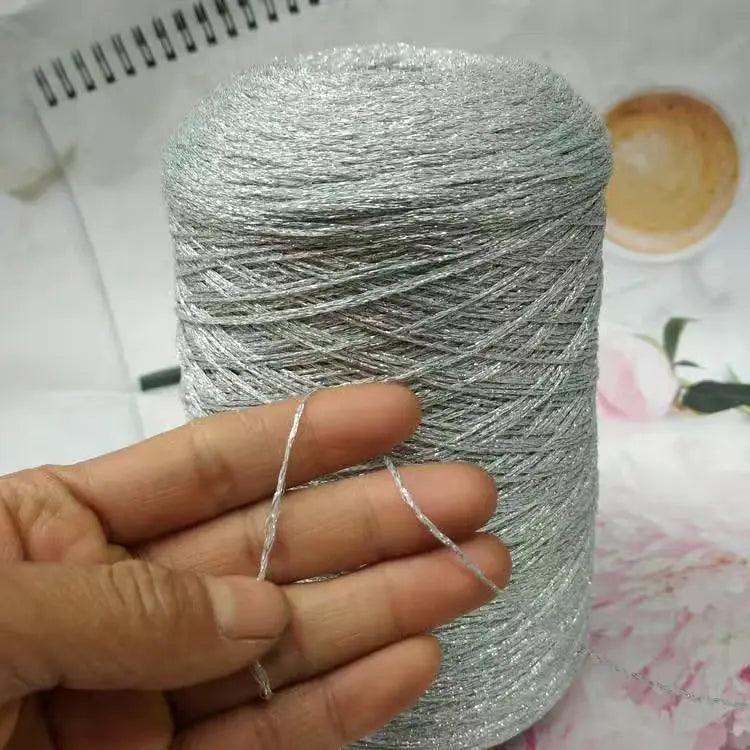 Metallic Wool Cotton Yarn