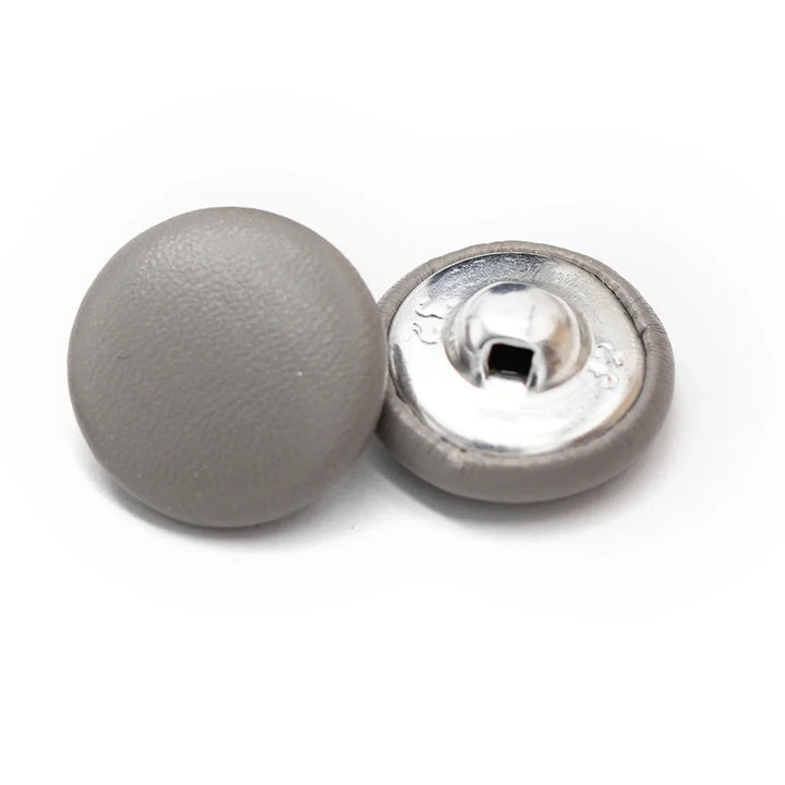 Retson 11/15/20/25/30mm Leather Covered Button - 10 PC
