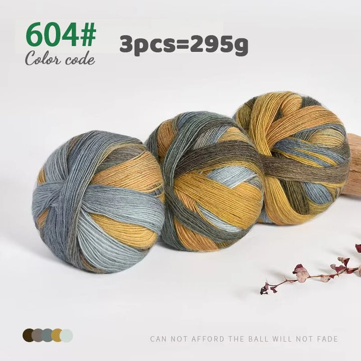 295g Colorful Wool Yarn