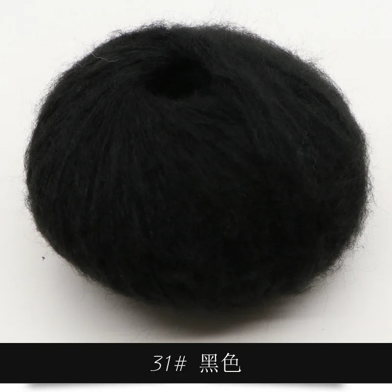 25g 1Pc Mohair Yarn for Hand Knitting